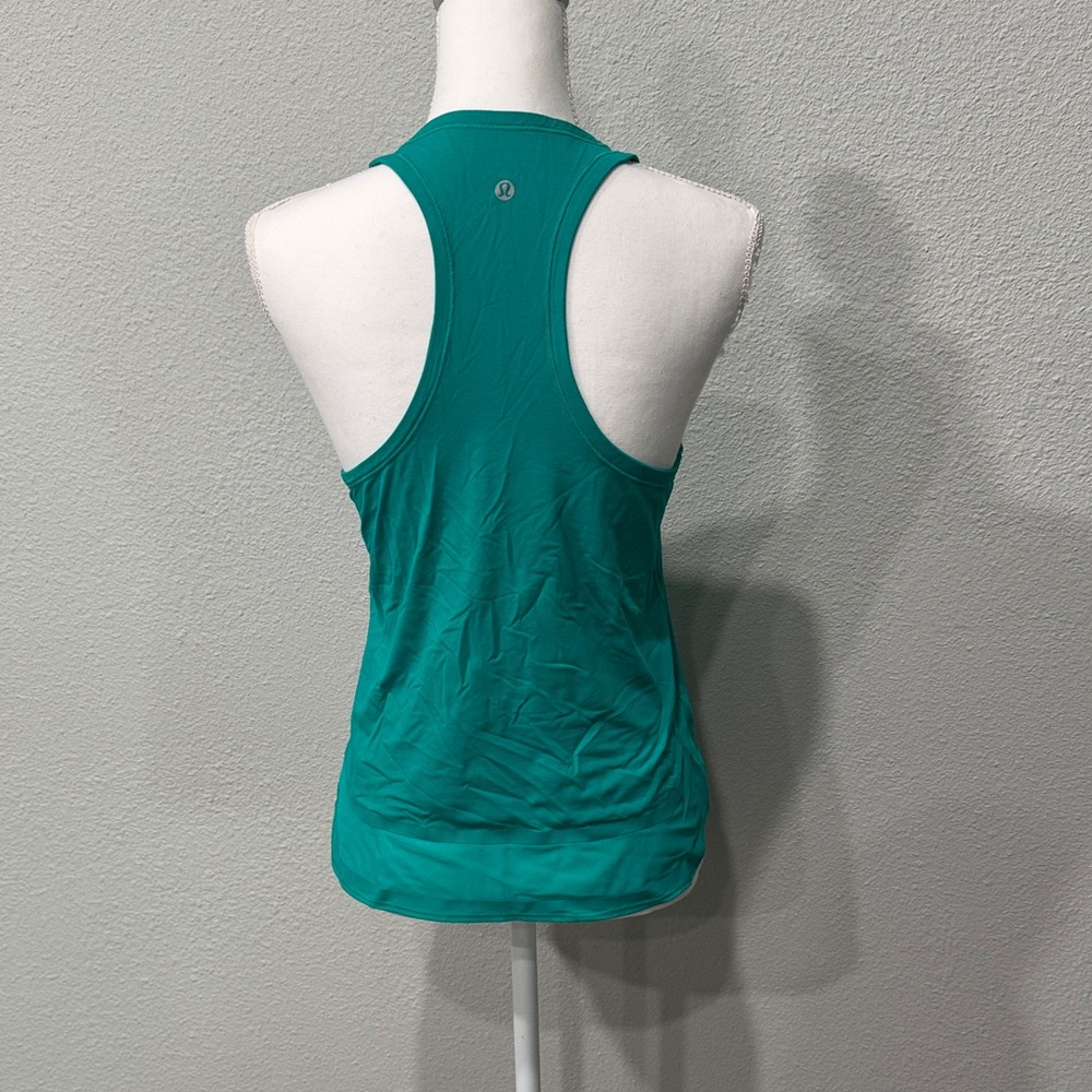 Lululemon Athletica Teal Tank Top - Picture 2 of 4